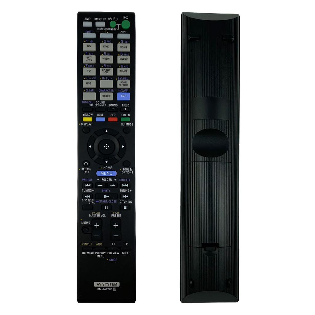 Remote Controller For RM-AAP078 AAP080 Home Theaters Wide Compatibility Easy Setups Instantly Use Not Need Pairing