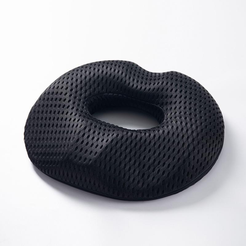 Thick Memory Foam Hemorrhoid Cushion | Breathable Coccyx Relief Pad | Office Chair Massage Support