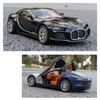 1/24 Bugatti Atlantic Supersportwagen Legierung Spielzeugauto Modell Radlenkung Sound und Licht Kinderspielzeug Sammlerstücke Geburtstagsgeschenk