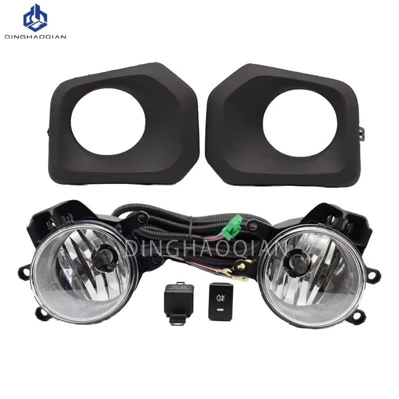 1 set Fog Lights Headlight For Toyota Tacoma 2016 2017 2018 Fog lights Car Fog Lamp Kit With Harness Bulb Switch