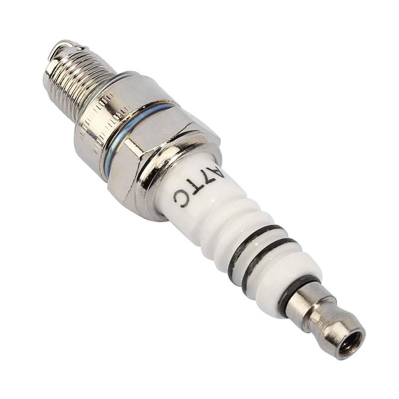 10 Pcs Spark Plug A7TC for GY6 50cc 70cc 90cc 110cc 125cc 150cc ATV Scooter Pit Dirt Pocket Bike Moped Go Kart Quad CR5HS CR5HSB