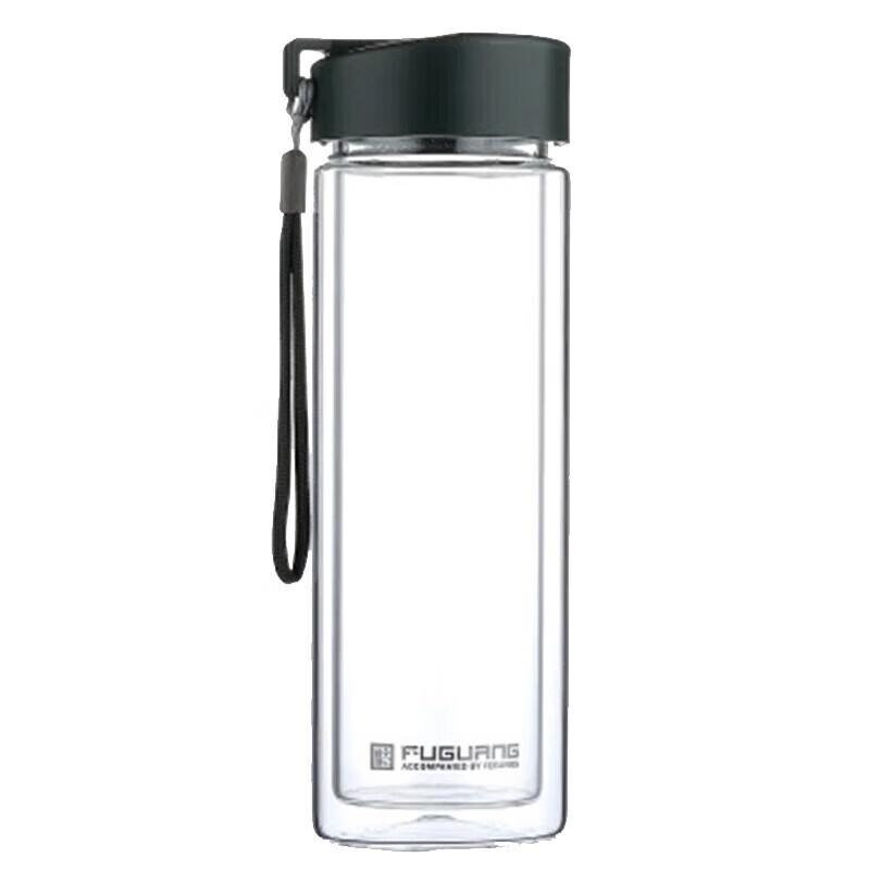 FUGUANG G1311 Double-Layer Portable Glass Cup