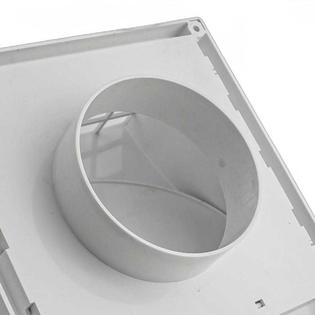 100/125/150mm Exterior Wall Ventilation Grille Range Hood Duct Air Outlet Extract Valve Ducting Ventilation Exhaust Grille Cover