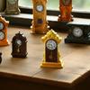 1/8Pcs Doll House Accessories 1:12 Dollhouse Miniature Wall Clock European Vintage Clock Furniture Model Decor Toy