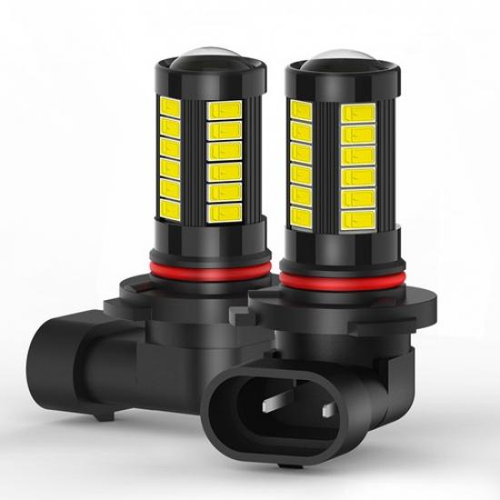 2X AUXITO CAR/AUTO 33SMD 9006 HB4 FRONT Fog Light LED Bulb White Ultra Bright K1