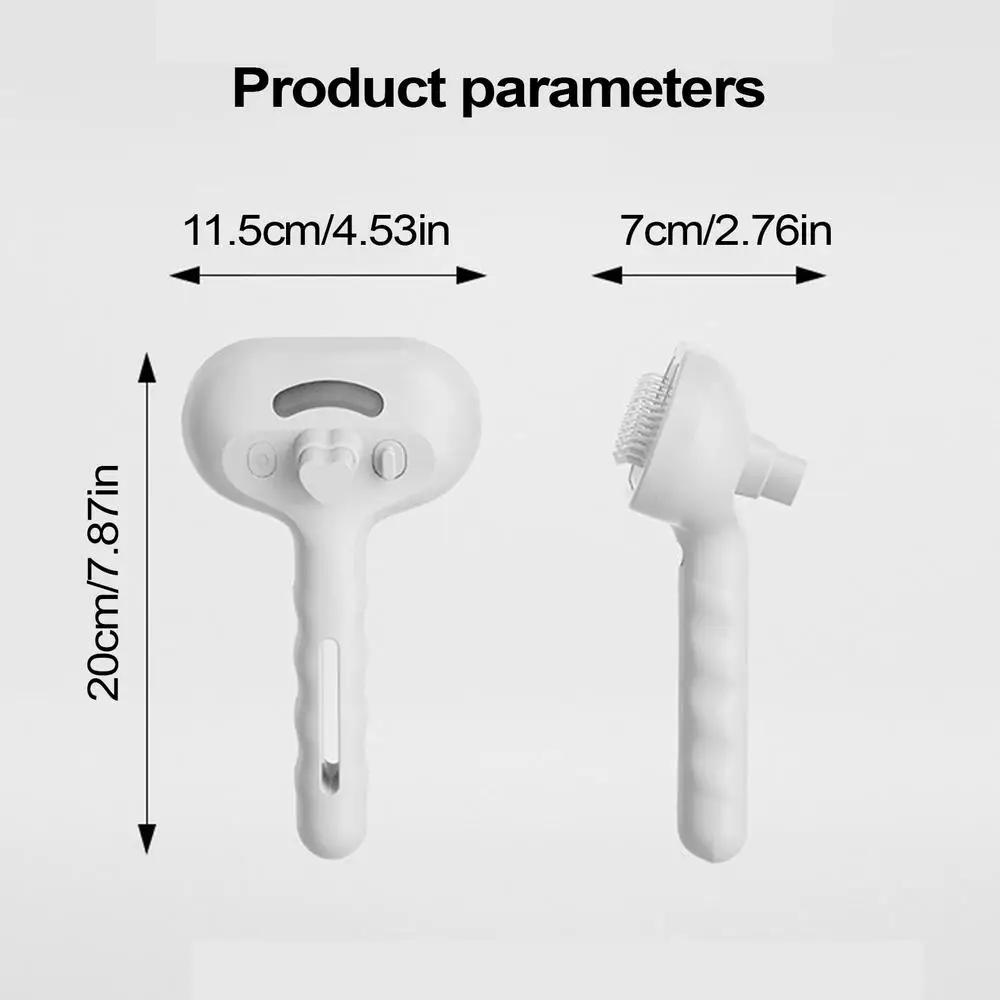 

1PCS USB Rechargeable Pet Grooming Brush Suitable for Long and Short Haired Pets Reduces Shedding for Grooming Ergonomic Handle
