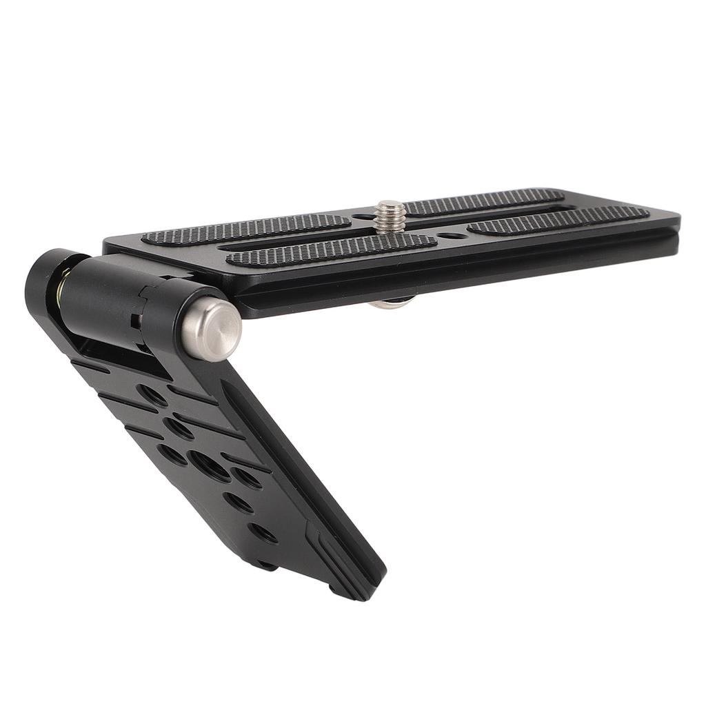 L Shaped Quick Release Plate Professional Adjustable Angle Aluminum Alloy Camera L Bracket for DSLR