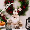 Soft Christmas Knitting Plush Doll Christmas Tree Decoration  Festive Decoration