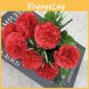 Silk Carnation Handcrafted Artificial Flowers Wedding Decor Photography Props