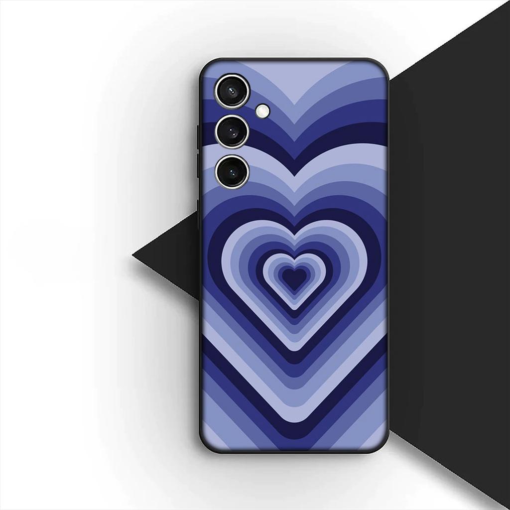 Star Dark Red Heart Love Phone Case for Xiaomi Redmi Note 12 11 10 A3 Pro 10A 10C 12C Note12 5G 4G Protective Cover