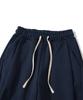 KNITTED Curved Training Pants Navy