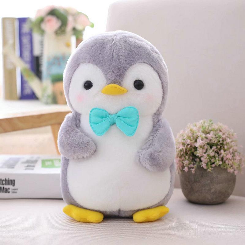 Creative Cudding Fruit Penguin Plush Stuffed Toys Cute Couple Penguin Plush Doll Toy Home Decor Toys Birthday Present