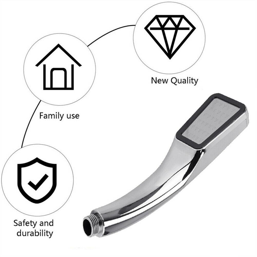 21*7cm Shower Head 300 Holes Bath Electroplating Handset