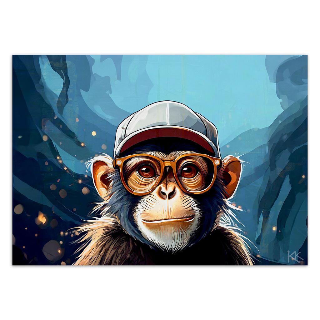 Wallpaper Youthful Monkey