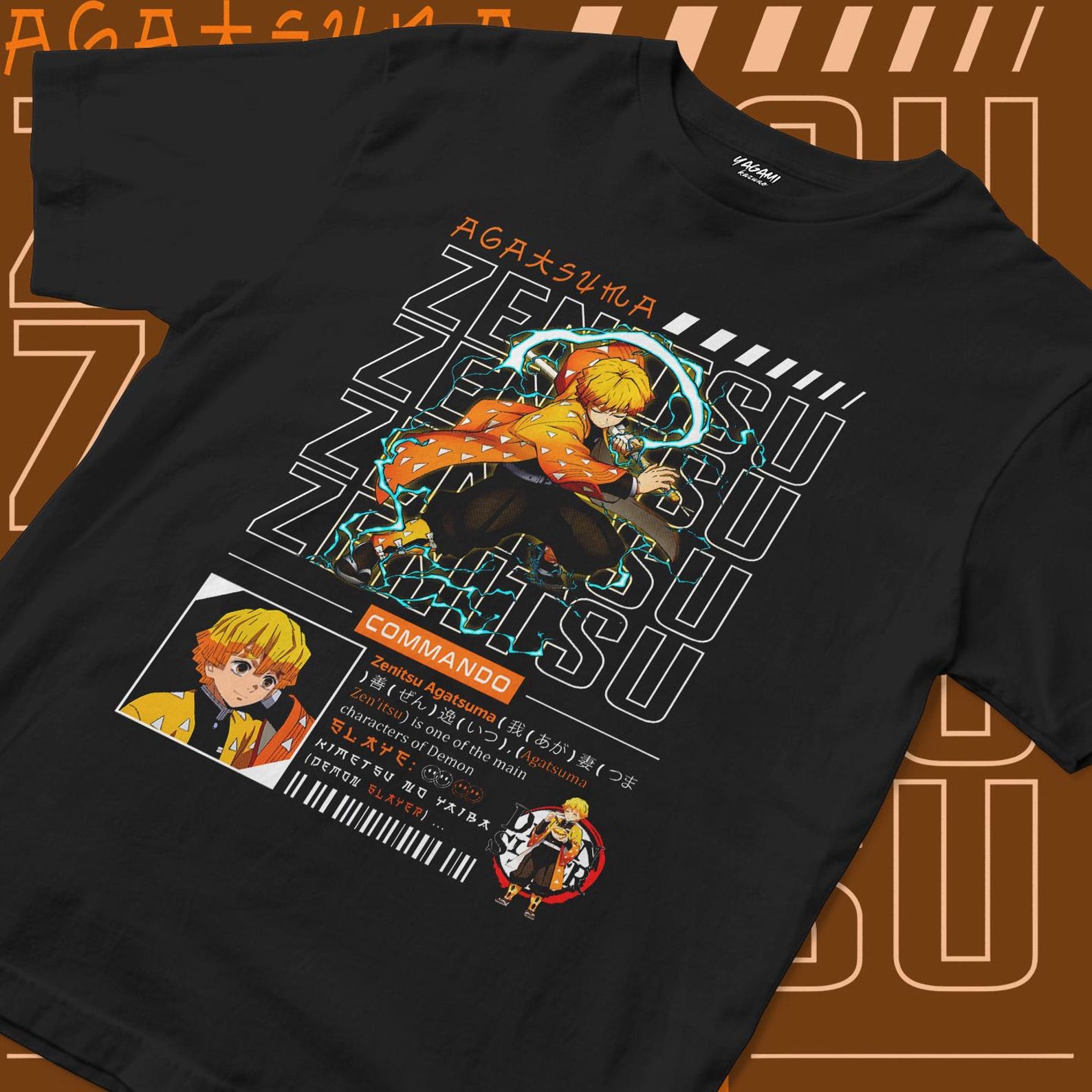 Thunder Swordsman | Unisex Jersey Streetwear Tee 3XL