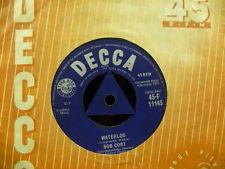 

7inch Record BOB CORT Waterloo 45F11145 DECCA 1959 UK Rock Used