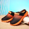 Summer New Mesh Men's Clogs Shoes Men Size 12 Slippers Breathable Non-slip Mules Male Garden Shoes Casual Soft Beach Sandal