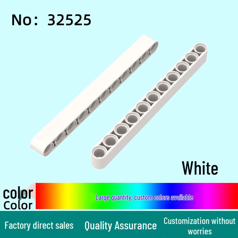 

Сделай сам Технический кирпич с мелкими деталями 32525: 11L Толстый Набор Строительных Блоков 0.1kg (Approx. 35 pcs) белый