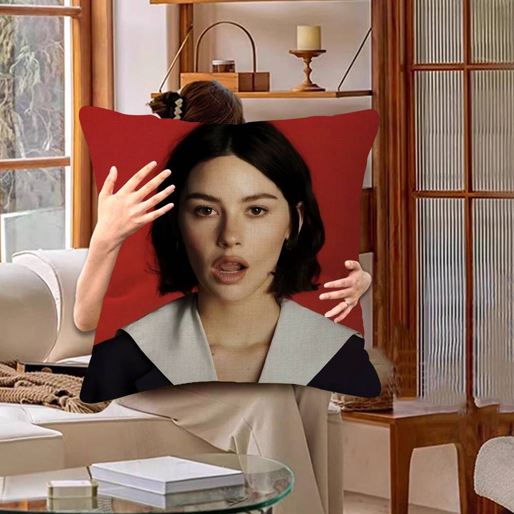 Sängerin G-Gracie Abrams Kissenbezug Sofakissenbezug Heimzimmer Dekoration Kindergeschenk