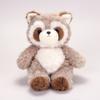 Elephant Raccoon Rabbit Bear Plush Animal Toy With Polyester Fiber Filling For Kids Sleep Aid