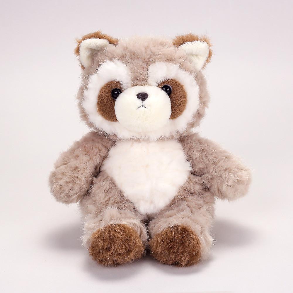 Elephant Raccoon Rabbit Bear Plush Animal Toy With Polyester Fiber Filling For Kids Sleep Aid