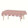1pc Rose Gold Sequin Tablecloth For Wedding Party Memorial Day Home Decoration Valentine'S Day Decoration Tablecloth