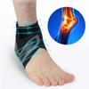 1 PC Sport Ankle Stabilizer Brace Compression Ankle Support Tendon Pain Relief Strap Foot Sprain Injury Wraps Running Basketball