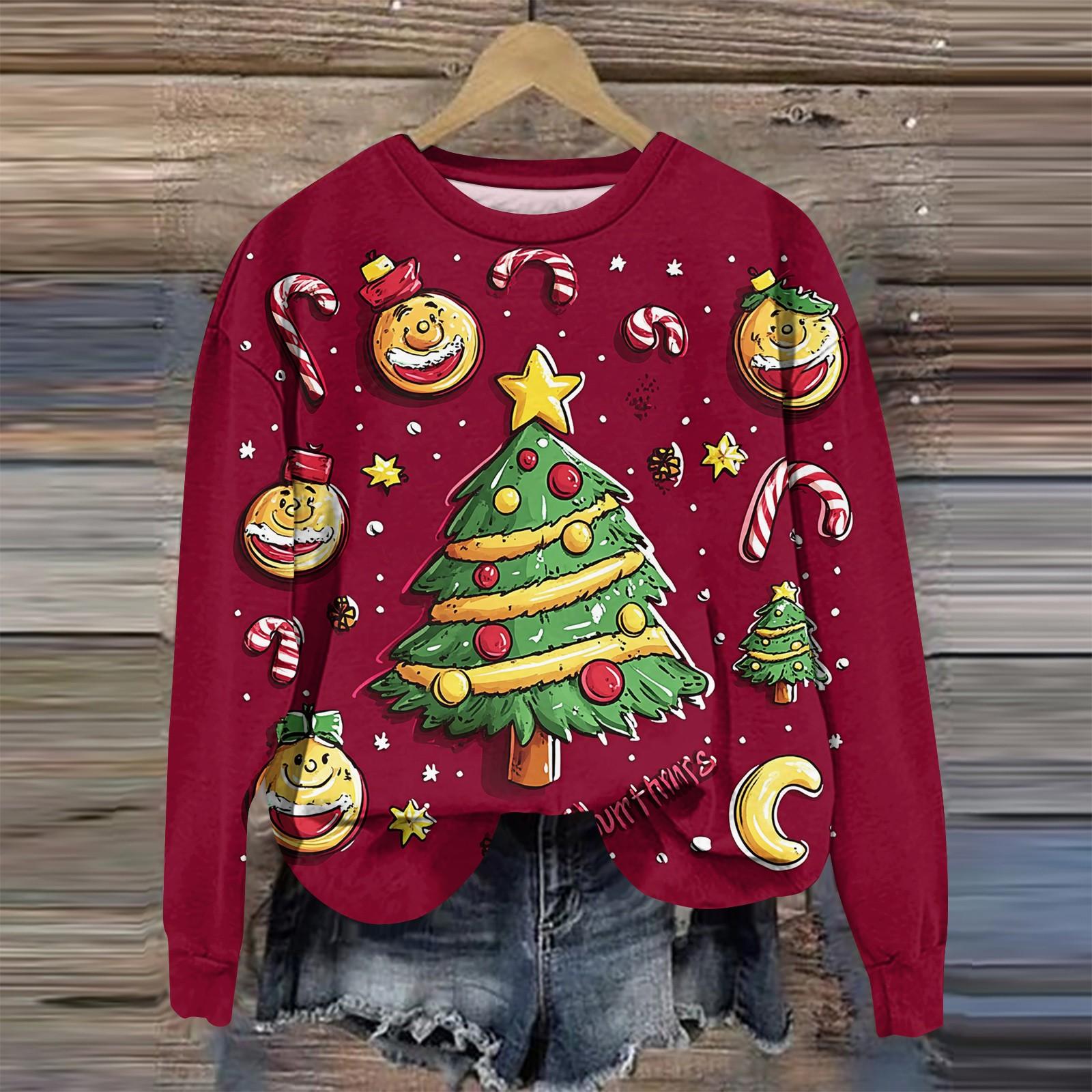 

Женские зимние топы, женская толстовка с длинным рукавом, повседневная, с круглым вырезом, свободный крой, флисовые топы Pollover S