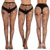 European and American New Halloween Mesh Stockings Sub-set Mesh Jumpsuit Large Size Skull Lady Ghost Festival Cospyay