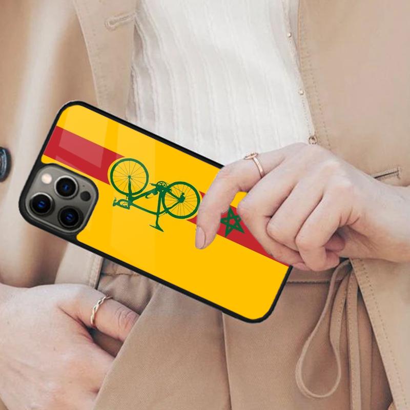 

Bike Stripes Flag Magnetic Phone Case For APPLE iPhone 17 Air 16 14 13 12 Pro Max 15 Plus Wireless Charge With MagSafe Cover iPhone 14