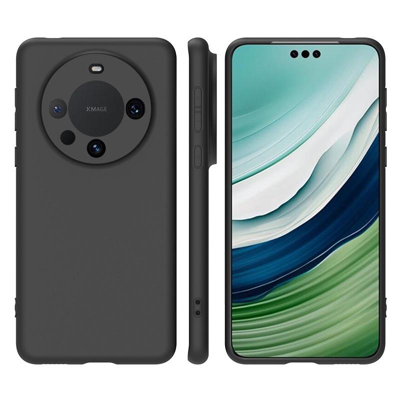 Suitable for Huawei Mate60pro + Matte Mobile Phone Case mate80RS Solid Color Tpu Protective Case 1.5mm Material