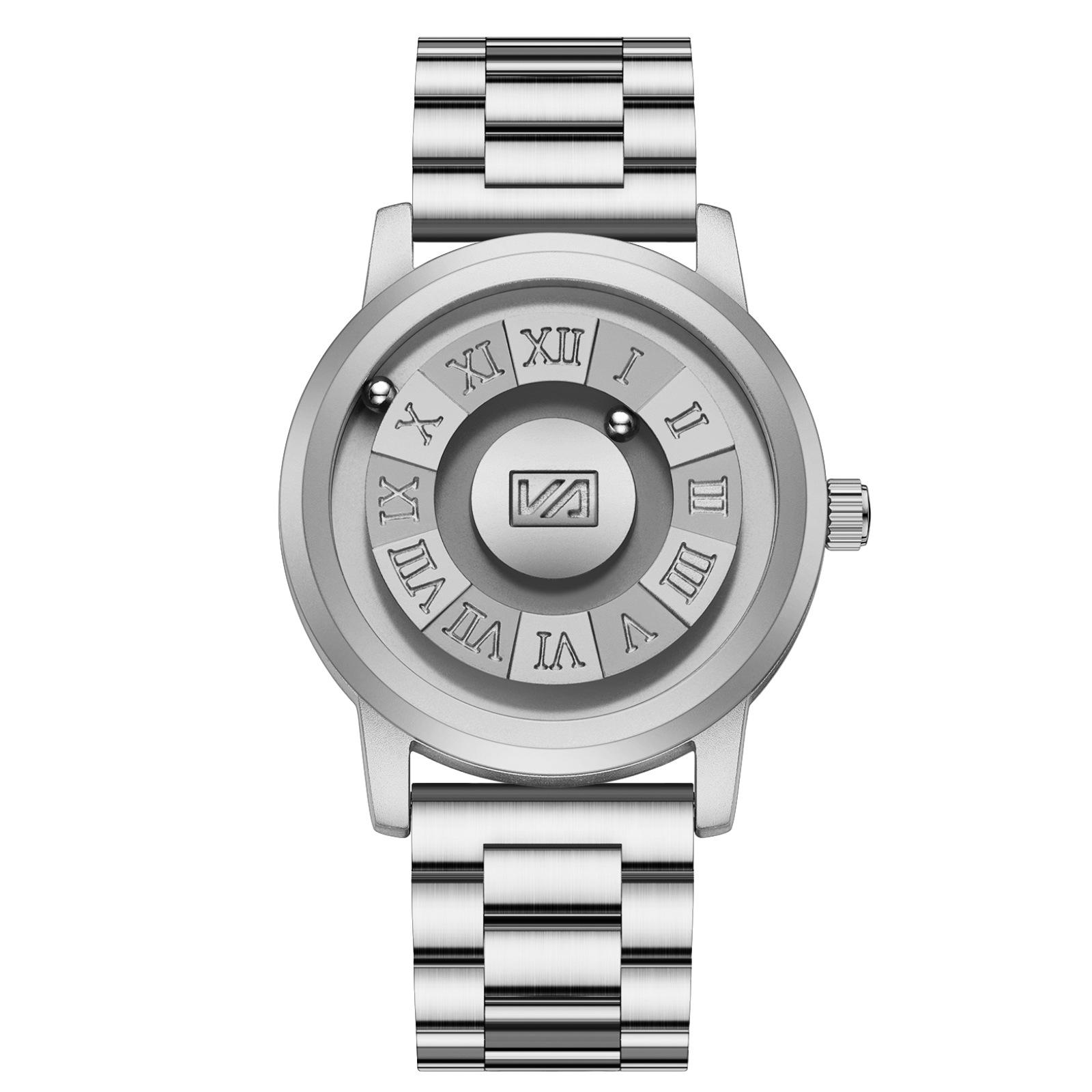 

Мужские инновационные часы с магнитной подвеской - Черные технологии, Креативный дизайн, Водонепроницаемый стальной ремешок. 2901Y