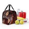 Black Butler Anime Insulated Lunch Bag for Women Children Portable Food Boxes Thermal Lunch Box Tote