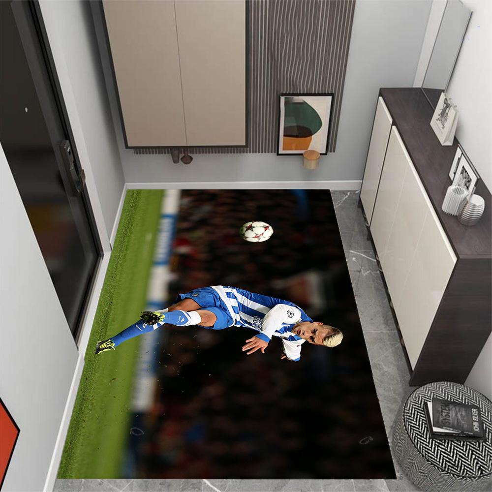 Player Celebration Floor Mat Design for Balcony Living Rooms Study room Entryway Antislip Carpet Anime Office Decor