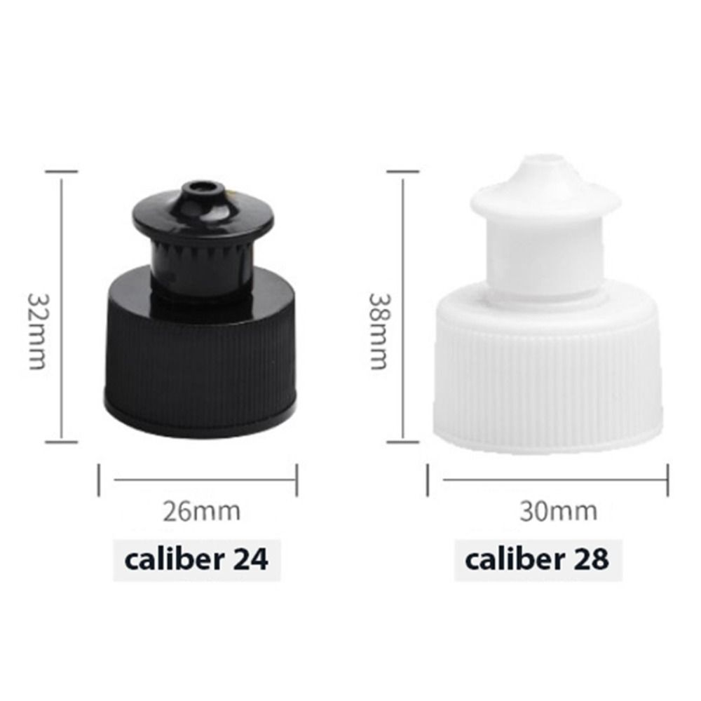 Push Pull Twisted Cover Sports Sealing Screw Bottle Caps Soda Replacement Tops Water Bottle Lid