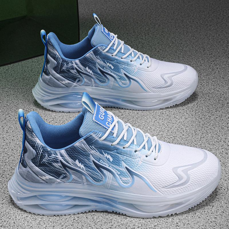 Extra Large Men's Sneakers with Cushioned Soles for Comfortable Running
