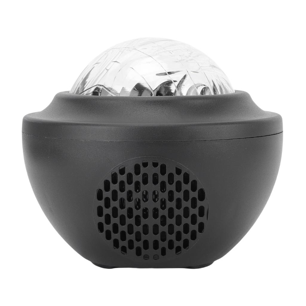 Night Light Projector Bluetooth Speaker Music Projection Lamp for Gaming Room Home Theater Room Decor Aurora Black