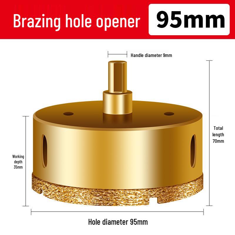 Diamond Tile Drilling Bit for Glass, Marble & Porcelain