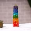 Natural-Vibrant-Rainbow-Obelisk Orgone-Crystal-for-Healing Energy-Used-in-Relaxation-Protection-Yoga Ideal-for-Christmas-Mothers-Day-Thanksgiving