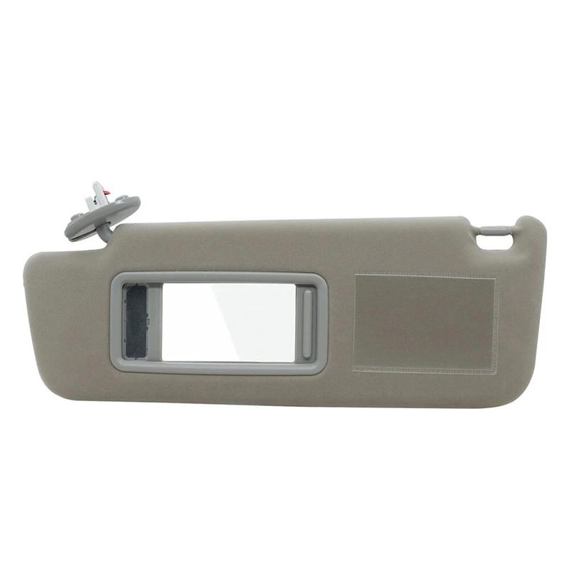 Authentic Car Front Sunvisor Sun Visors With Mirrors & LED Lights For TOYOTA LAND CRUISER J12 LC120 2002-2009