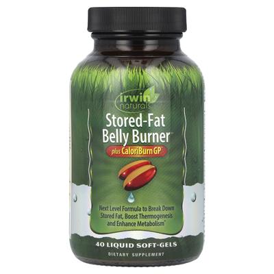 Stored-Fat Belly Burner, Plus CaloriBurn GP®, 40 Liquid Soft-Gels