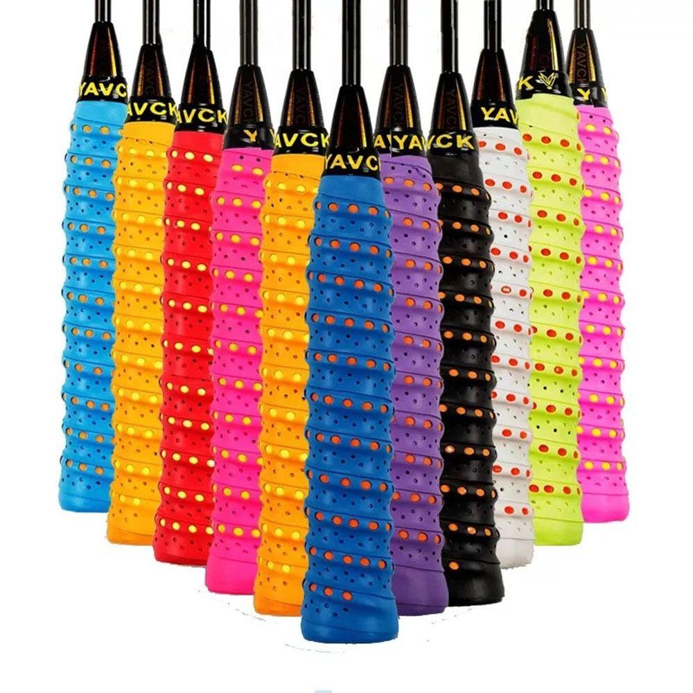 Perforated Tennis Overgrip Sweat Absorption Rackets Grip Badminton Overgrip  Racquet Supplies