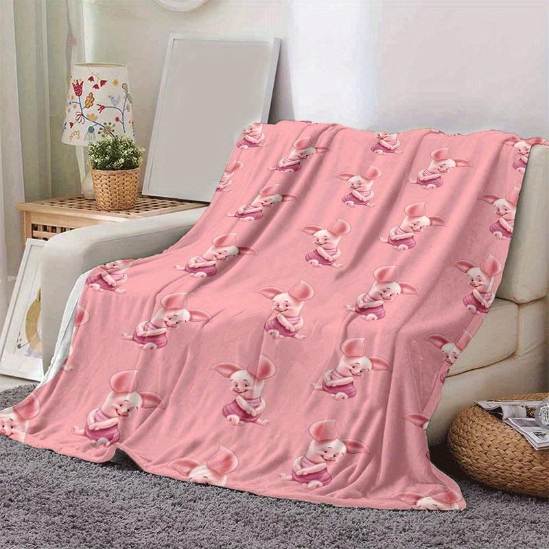 1pz Coperta con Stampa Winnie the Pooh - Morbida, Coperta per Tutte le Stagioni per Soggiorno, Camera da Letto, Regalo Personalizzato con Adorabile Design a Cartone Animato
