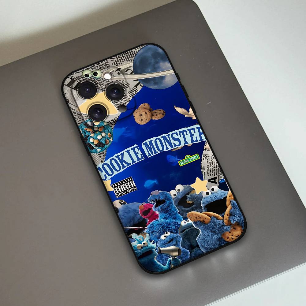 Cookies Monster Phone Case For IPhone 17/16/15/13/14 Pro Max/ 11Plus/X/Xr/Xs Max/12mini