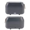 Flame Humidifier USB 180ML Dual Mode Low Decibel Diffuser with RGB Flame Light for Office Gym Home 5V 10W
