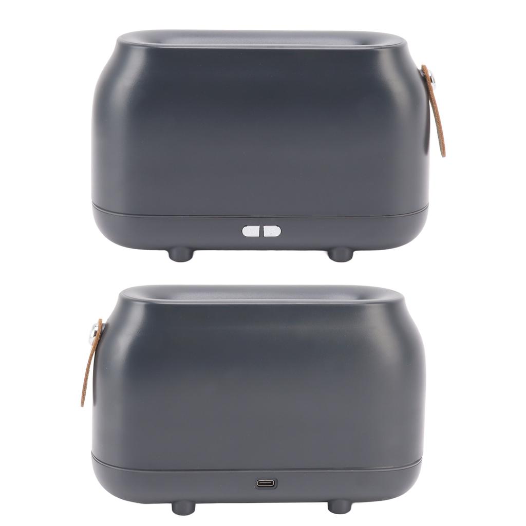 Flame Humidifier USB 180ML Dual Mode Low Decibel Diffuser with RGB Flame Light for Office Gym Home 5V 10W