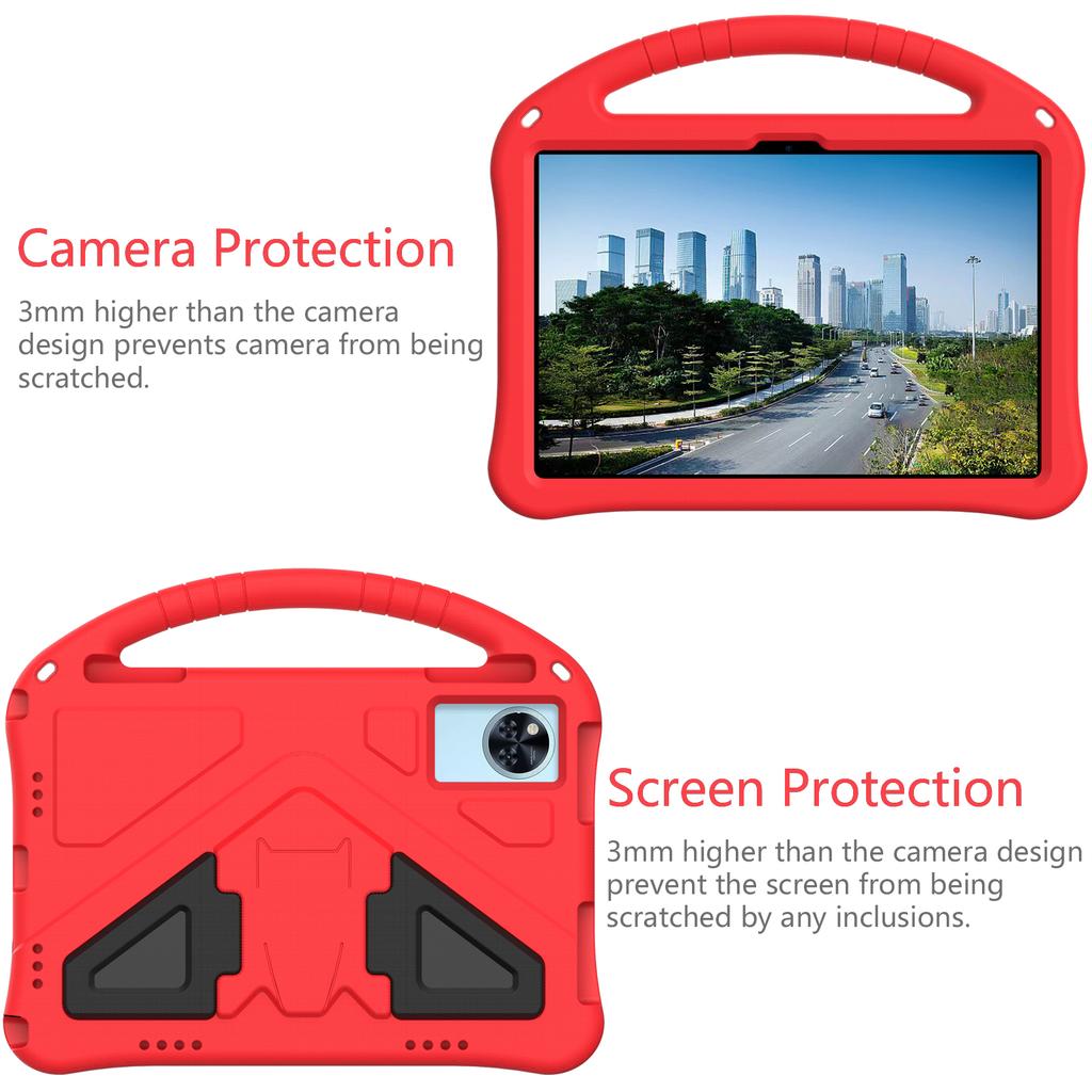 Kids Funda EVA Case For Infinix Xpad 20 2025 2024 11.0 Inch With Portable Hand Holder Kickstand Cover Shockproof Protect Shell