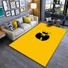 Yellow Carpet with Crown Logo suitable as a non-slip mat for the living room or bedroom sofa