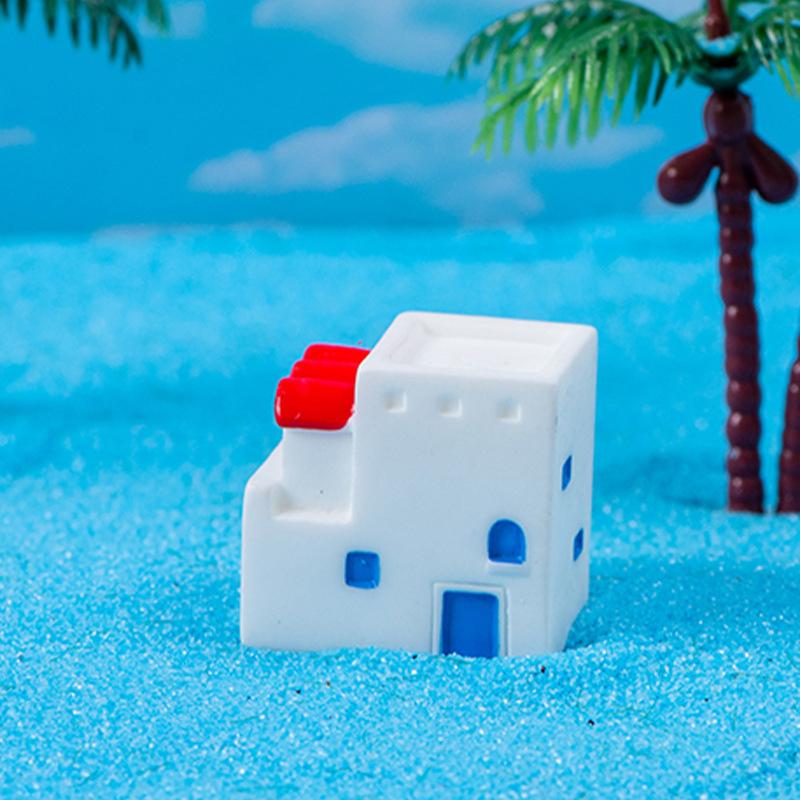 Micro Landscape Small Ornaments For Marine Animals Dolphins Seagulls Mermaids Yachts Castles Fish Tanks And Aquarium Decorations