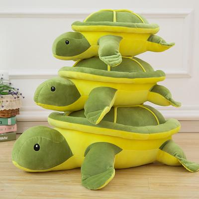 Down Cotton Soft Turtle Plush Toy Pillow Cushion Backrest Big Eye Turtle Doll Children's Rag Doll